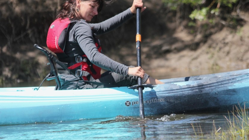 perception tribe 11.5 - the perception tribe 11.5 is not an agile kayak, expect to take a...