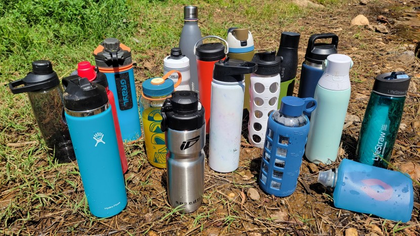 water bottle - we tested a wide selection of bottles with different materials and...