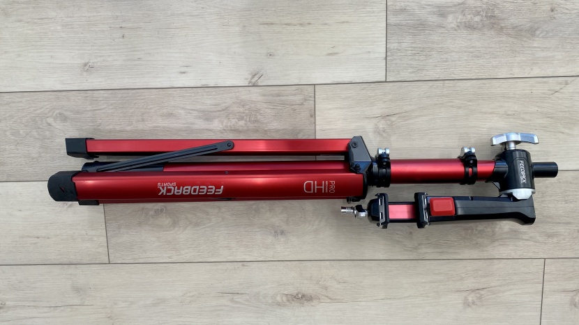 feedback sports pro mechanic hd - the feedback sports pro mechanic hd stand measures 45" in its folded...