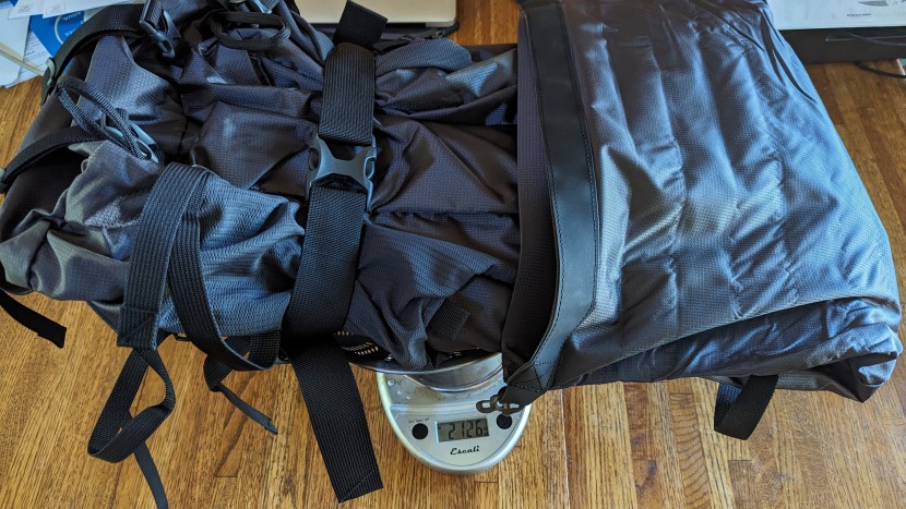 mountainsmith scream 55 - the scream is one of the lightest packs we tested.