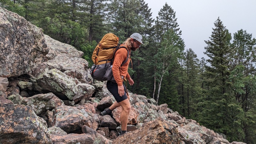 rei co-op trailmade 60 - the back panel allows airflow between you and the pack, which is...