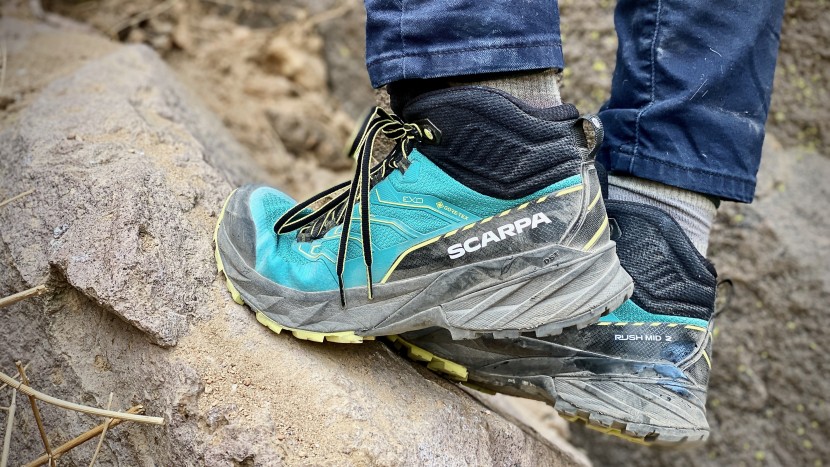 scarpa rush 2 mid gtx for women - these boots are comfortable directly out-of-the-box and the flexible...