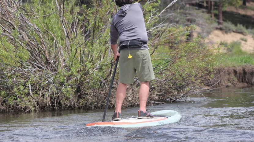 isle versa 2.0 - in very gentle moving currents we found the versa can track a line.