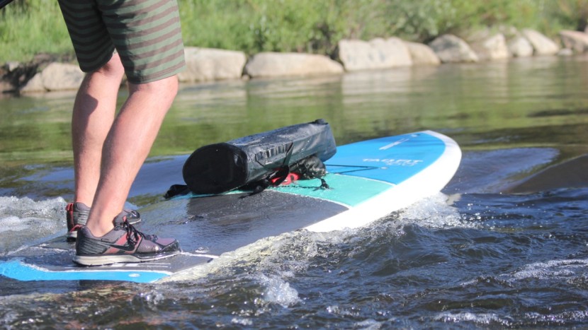 sic maui tao fit at - the tao fit can comfortably surf small waves despite not having the...