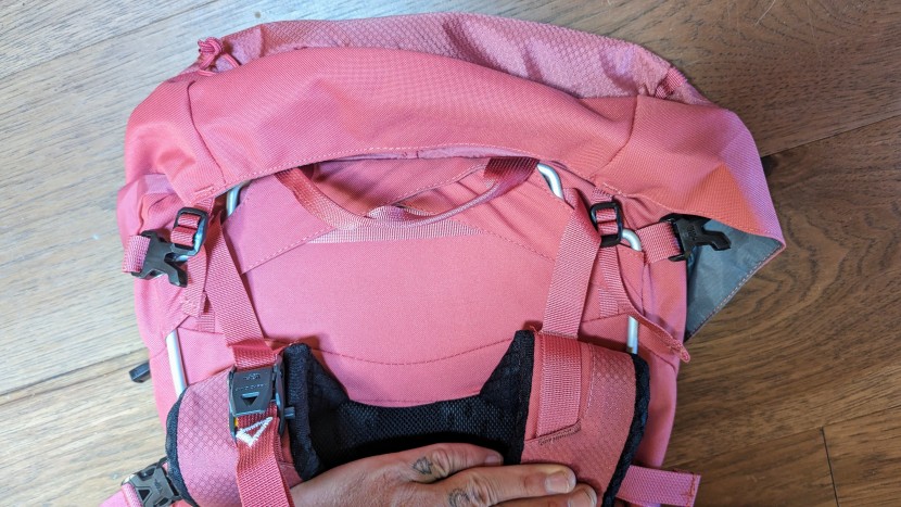 the north face terra 55 for women - the unique load lifter design features a single self-equalizing load...