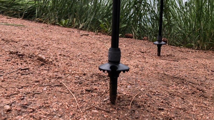 trekking poles - the "as" stands for "anti-shock system," which refers to the small...