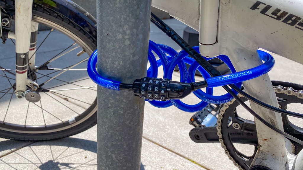 docklocks anti-theft weatherproof cable - once again, you shouldn't use a cable as your primary locking...