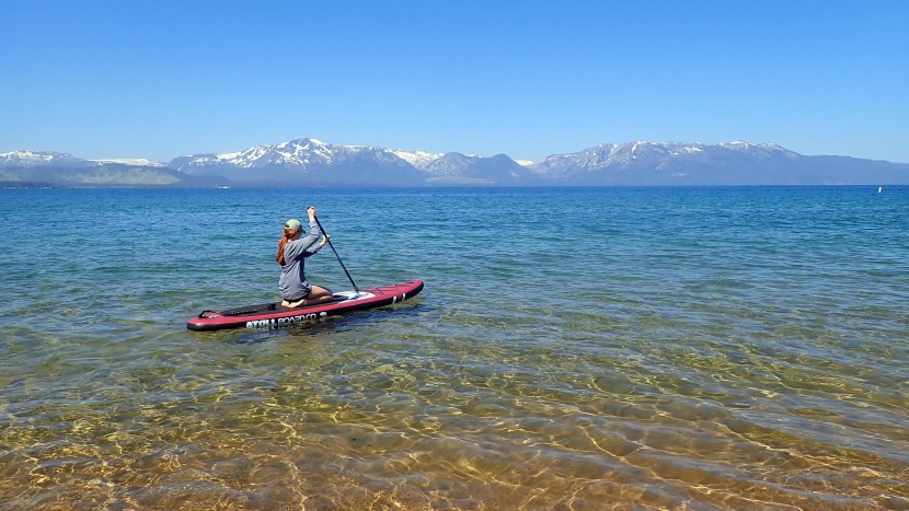 atoll 11' - the gentle taper and pointed nose slice through the water.