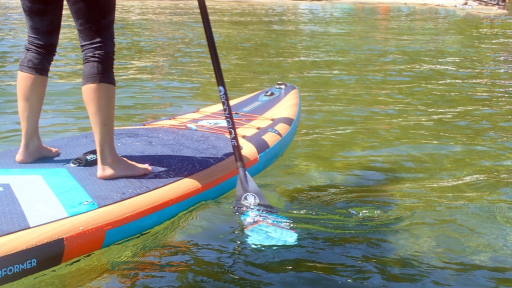 body glove performer 11 - the rockered nose of the body glove performer rides up and over...