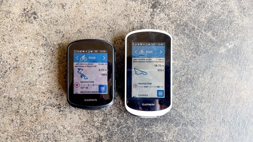 garmin edge explore 2 - the resolution of the edge explore 2 is about the same as the edge...