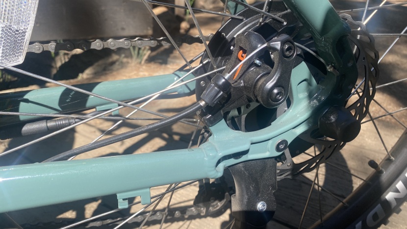 cannondale adventure neo allroad st - the mechanical disc brakes are a low point on this bike but that...