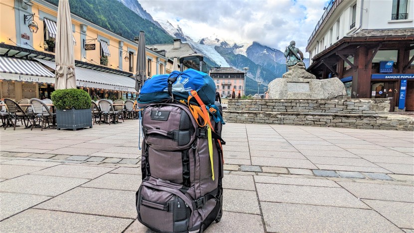 convenient exterior pockets and compression straps, and the ability...