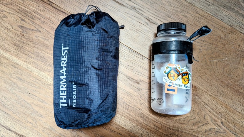 the neoair xtherm nxt packs down incredibly small given its high...