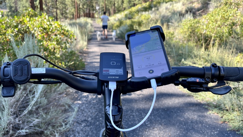 aventon aventure.2 step-through - using the aventon app and built in usb charging, you have access to...