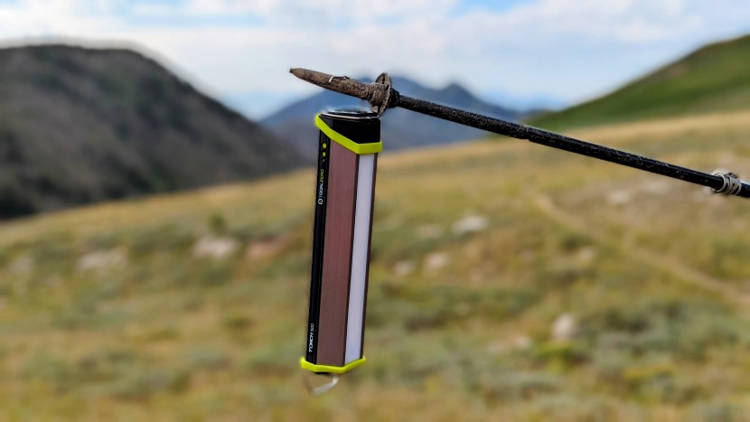 lantern - just hanging out. the goal zero torch 500 isn't the lightest of our...