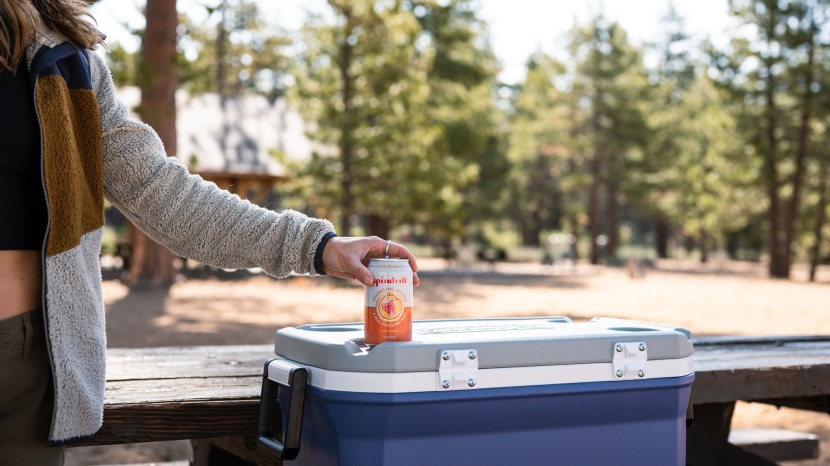 coleman classic series 52 - with four cupholders, you can use this as a camp table.