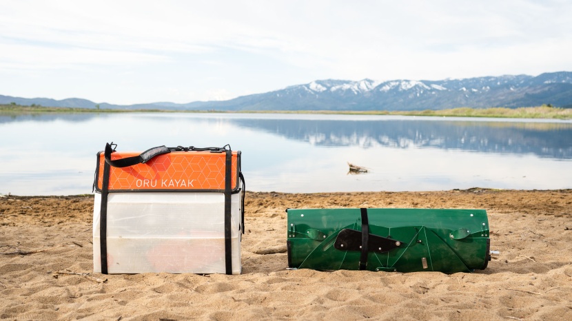 the packed oru beach (left) and tucktec (right).