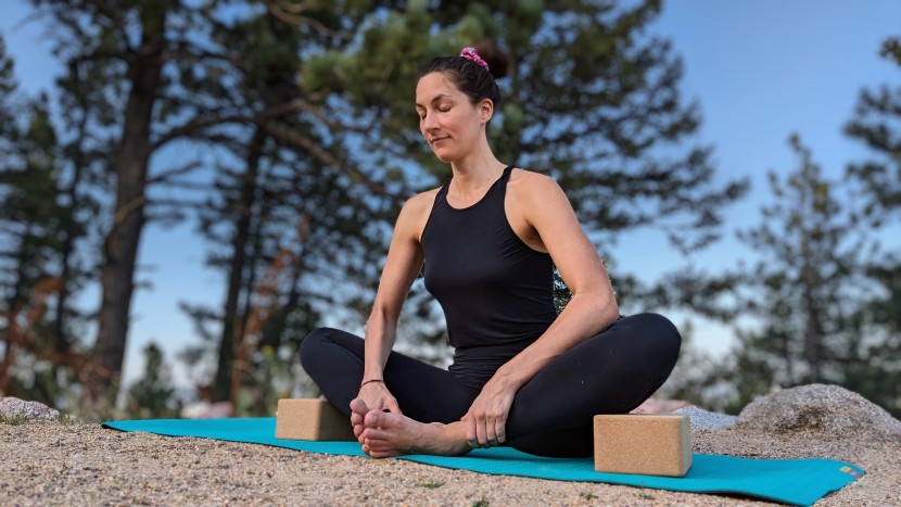 yoga blocks - cork blocks are made out of one of the most earth-friendly...