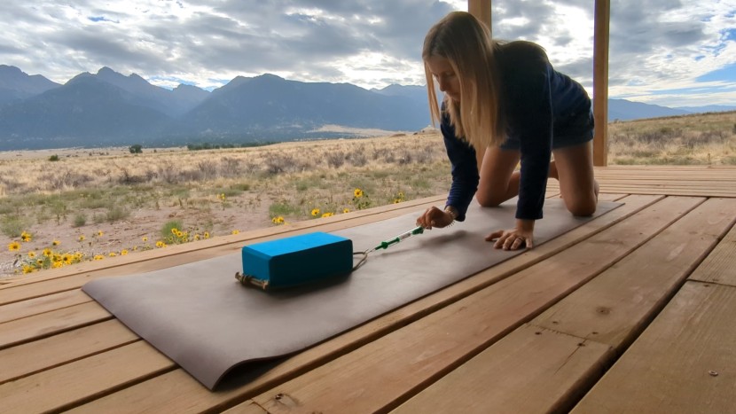 we measured the b mat's surface friction, and the subtle textured...