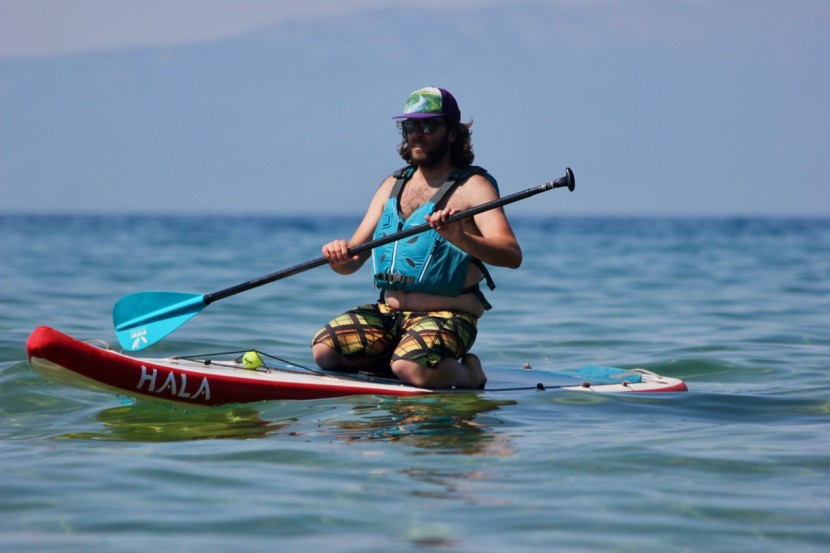 life jacket - the astral ev-eight has mesh vents for breathability.