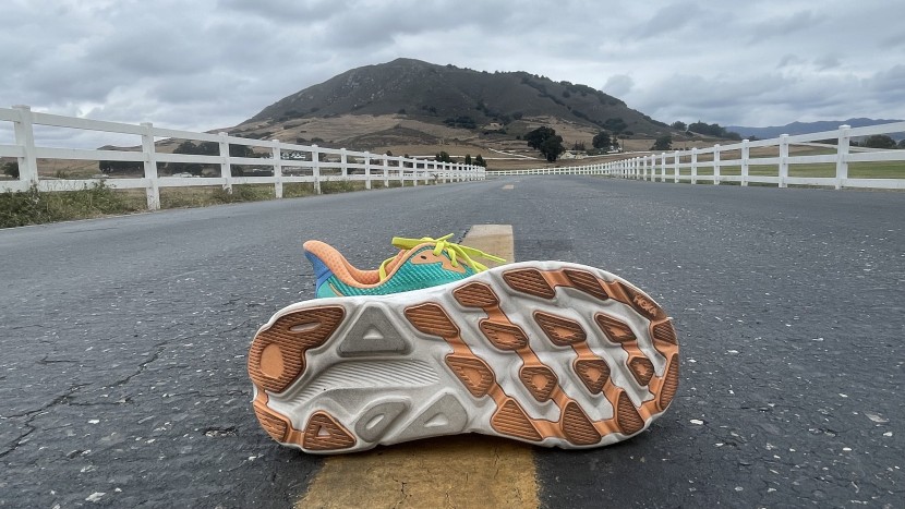 hoka clifton 9 for women - the traction pattern of the clifton excels on dry road and dry...