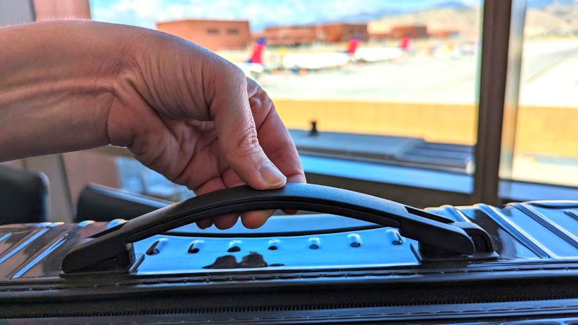 the rimowa is pricey, but it's exceptionally well-built.