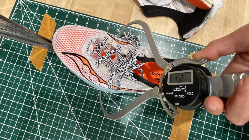 saucony endorphin pro 3 - the wider forefoot does a good job of providing stability in a race...