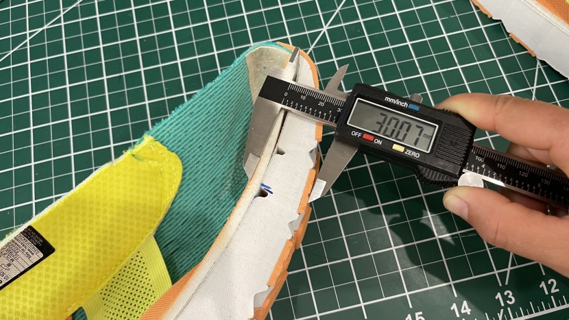 hoka clifton 9 - the thick foam also has a gentle rocker, which aids in the...