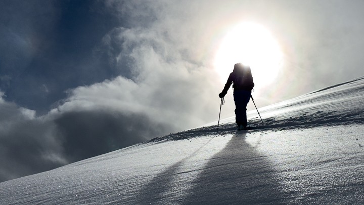 climbing skins - skinning in and out of sun-warmed snow is the "best" way to have ice...