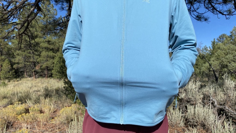 arc'teryx kyanite lightweight hoody - the highly stretchy jersey knit fabric is super comfortable and...