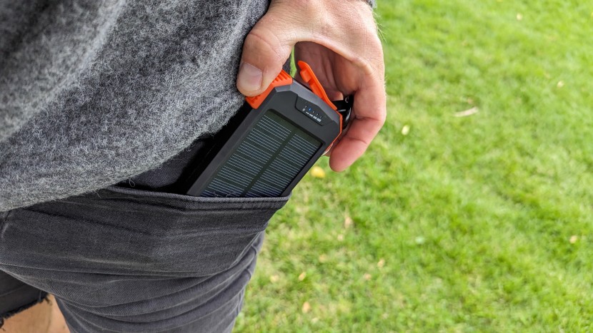 solar power bank - while the blavor qi easily fits into a pocket, it should be...