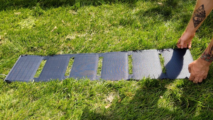 flexsolar 40w - the flexsolar 40w performed about average in indirect solar charging...