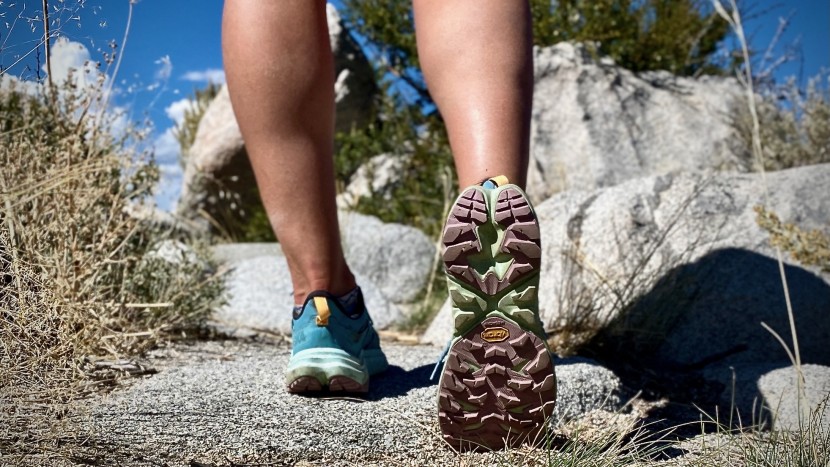 hiking shoes womens - though the vibram megagrip sole of the anacapa 2 provides confidence...