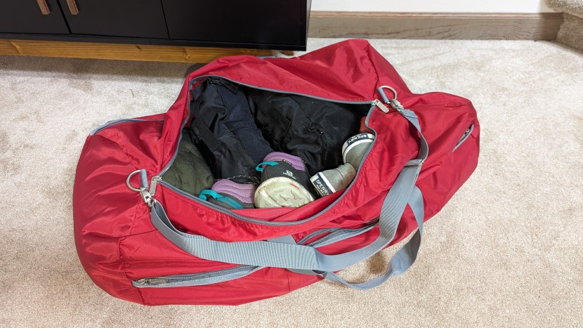 duffel bag - the size of the amazon duffel makes it ideal for large, bulky, or...