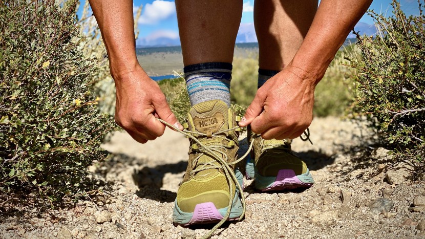 hoka anacapa 2 mid gtx for women - a great athletically-designed boot for those looking for stability...