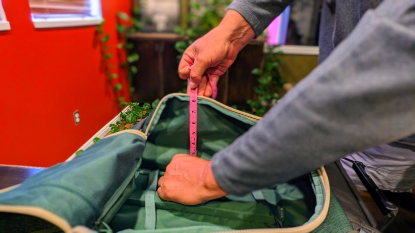 carry on luggage - we gathered our own interior measurements of each bag's interior and...