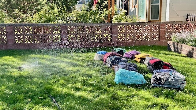 we exposed our entire test suite to a couple of 2-minute showers to...