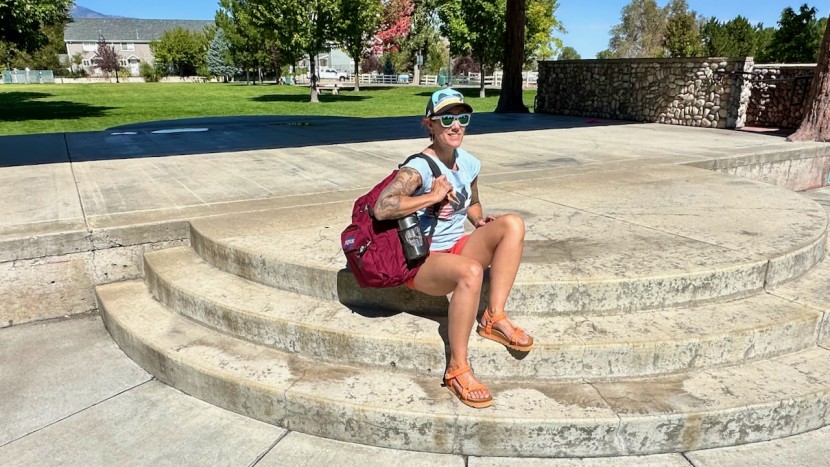 school backpack - a huge yet lightweight bag with an outrageous amount of storage...