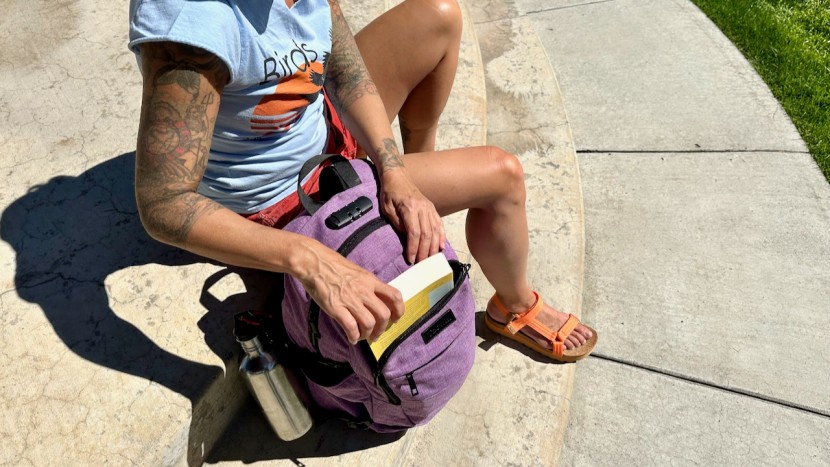 we tested every bag to see if we could squeeze in an average size...