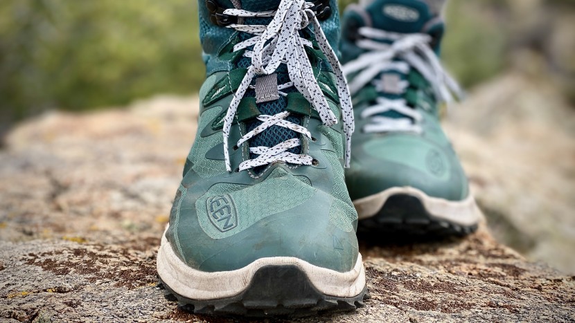 keen zionic waterproof mid for women - the soft rubber and minimal toe cap were areas of concern for...