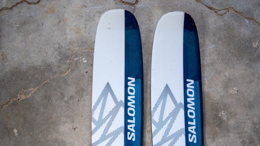 salomon qst echo 106 - the albedo effect of the lightly-colored echo 106 actually avoids...