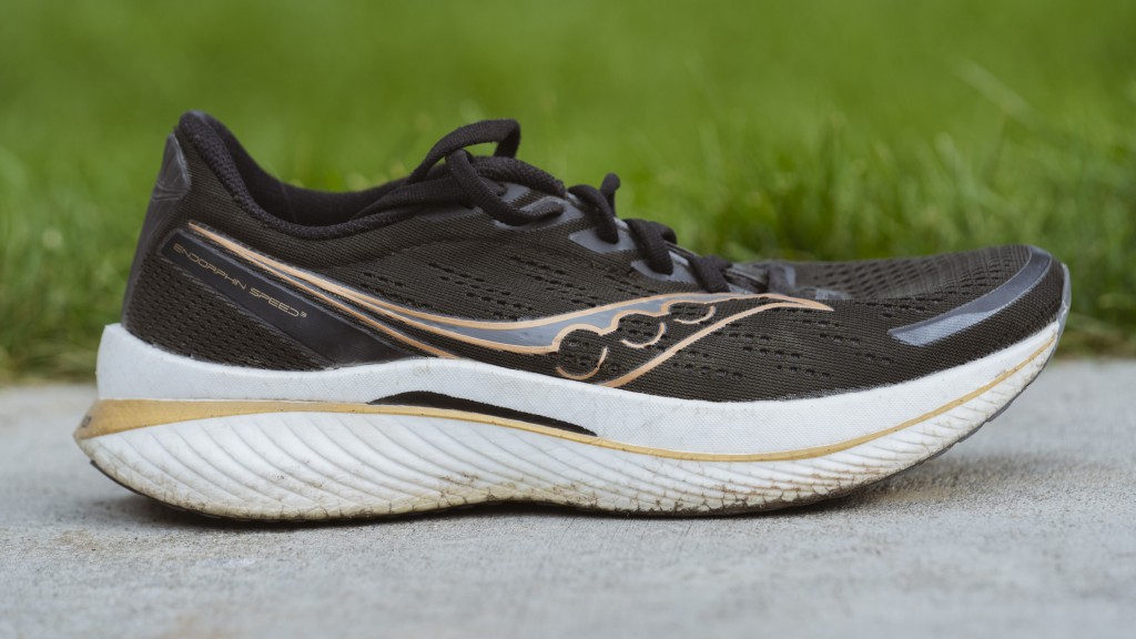 saucony endorphin speed 3 - the endorphin speed 3 sports great cushioning and a gentle rocker...