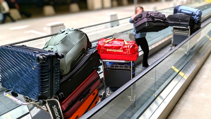luggage - we threw these bags around like seasoned airline workers. we weren't...