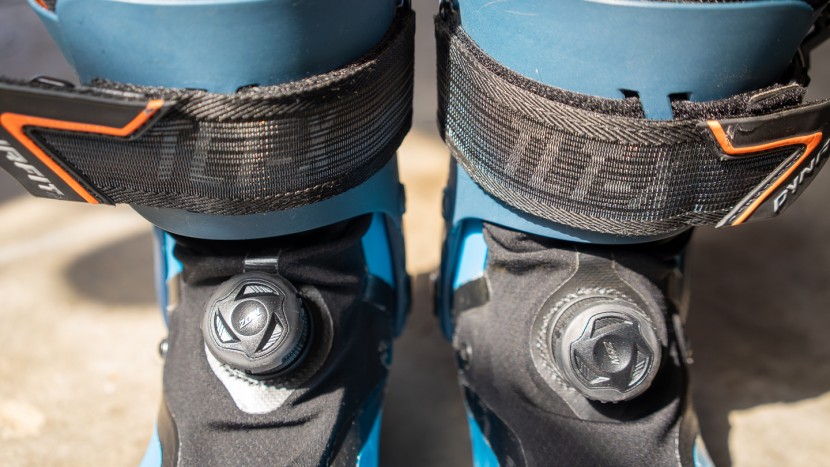 dynafit tlt x - the "knob-and-cable" style of closure (coming in different brand...