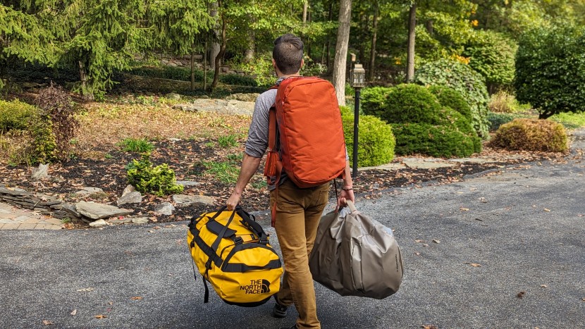 hauling multiple bags or moving over rough terrain? toss the alpaca...