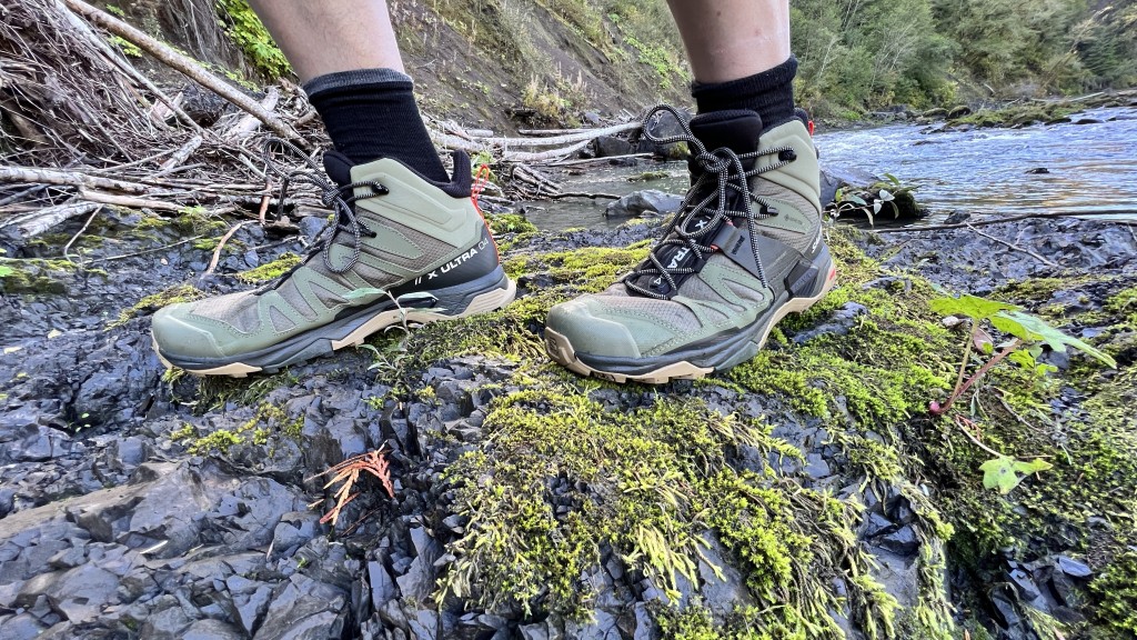 salomon x ultra mid 4 gore-tex - crossing technical creeks and slippery rocks, these boots felt...