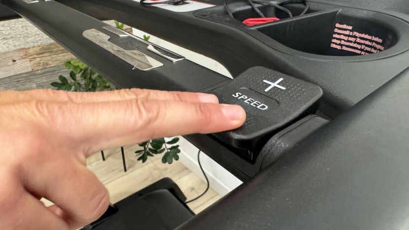 these controls are near-ideal, pushing a small button or dial while...