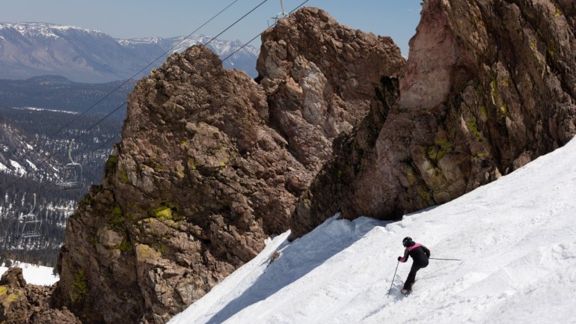 feeling strong in bumpy steeps.