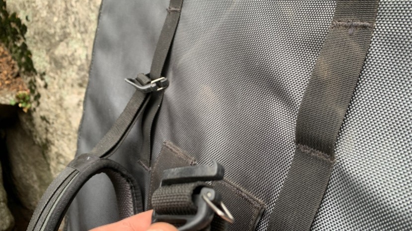 the kinetik newton has an adjustable shoulder yoke that gives the...