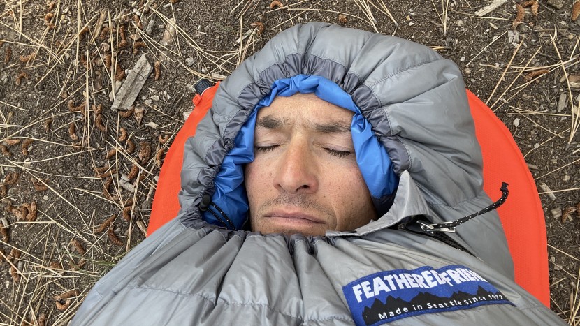 feathered friends hummingbird ul 30 - the hood never felt too tight or restrictive.